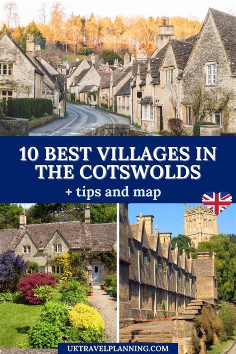 10 best villages in the Cotswolds (+ tips and map) .